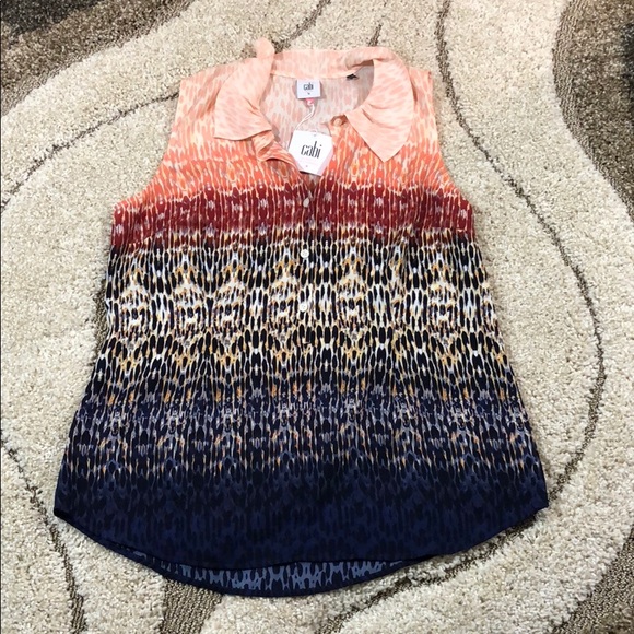 CAbi Tops - Cabi • Love Blouse Ombré #3078